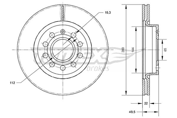 TOMEX Brakes TX 70-30...